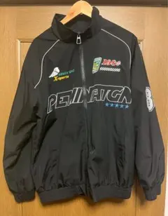 ブラック ナイロンジャケット