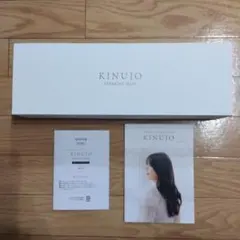 絹女　KINUJO　ストレートヘアアイロン　LM225　ホワイト