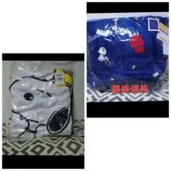 スヌーピー 大判毛布2枚セット