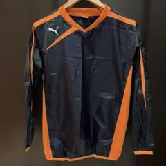 PUMA ピステ ウィンドブレーカー ブラック オレンジ