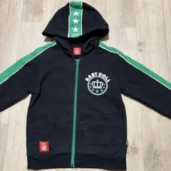 美品BABYDOLLキッズパーカー120