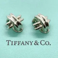 ティファニー キス グラフィティ X ピアス クロス 両耳 925 ティファニー キス グラフィティ X ピアス クロス 両耳 925 - メルカリ
