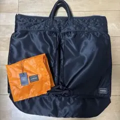 PORTER / TANKER ヘルメットバッグ(L) ブラック