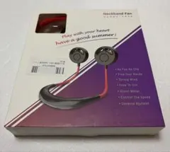 首掛け扇風機 ネックバンドファン 羽なし ハンズフリー 3段階調節