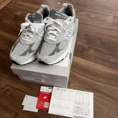 MR993 GL 27.5cm 2024年製 国内正規品 グレー MR993GL