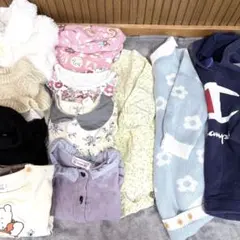 ベビー服 まとめ 80 女の子 11点 アンパンマン プーさん Champion