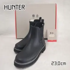 HUNTER 23cm リファインド ステッチチェルシーブーツ レインブーツのサムネイル