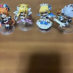 モンスターストライクフィギュア4体セットシークレットフィギュアありのサムネイル