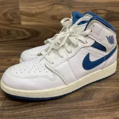 中古品　ナイキ GS エアジョーダン1 ミッド SE