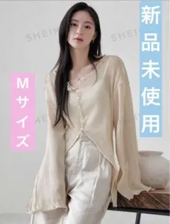 SHEIN Dazy -Less ドロップショルダー シャツ ブラウス Mサイズ
