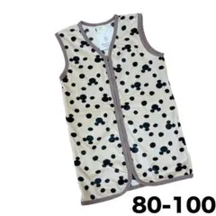 【新品】Disney ディズニー スリーパー ミッキー　茶色　シンプル