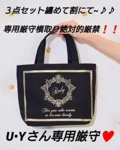 専用厳守♥Radyちゃんminiトート＆最新大理石ライト付コンパクトミラー計３点