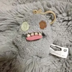 訳あり　FUGGLER ファグラー ぬいぐるみ キーホルダー グレー
