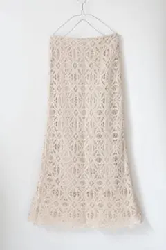 L'ESSAGE JOURNAL STANDARD:バテンレーススカート/38