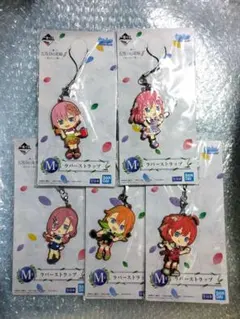 一番くじ 五等分の花嫁 アクリルキャラクターストラップ 5姉妹セット 未開封