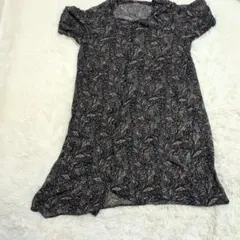 美品（eur3）ロングワンピースダークブルー系（17 ）のサムネイル