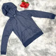 ユニクロ　スウェットフルジップパーカー　トップス　長袖　無地　レディース　L