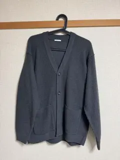 GU ワッフルニットカーディガン