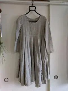 うさと★ワンピース新品未使用 シアーサテンコンビワンピース | ロングワンピース | NOELA OFFICIAL