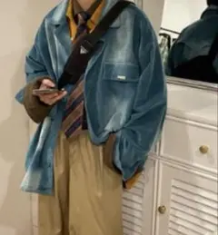 mblueshop コーデュロイ 長袖ジャケット　M