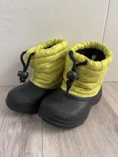 イエロー 子ども用スノー ブーツ