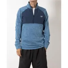 【新品未使用タグ付】ニューバランス　HeatGridクオータージップトップ　L