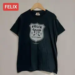 FELIX フェリックス プリントTシャツ ブラック サイズM