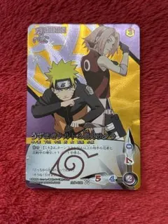 NARUTO カードゲーム　うずまきナルト&春野サクラ　忍伝-030 ナルト疾風伝カードゲーム うずまきナルト＆春野サクラ 忍伝-030