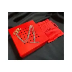 【ディーゼル】ロゴプレート ダブルチェーンブレスレット トグル　ユニセックス