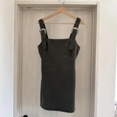 ZARA キャミワンピース オリーブグリーン