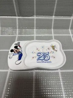 東京ディズニーリゾート 25周年 記念プレート ミッキー ティンカーベルのサムネイル