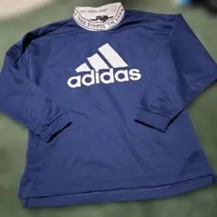 adidas ネイビー 長袖カットソー 150