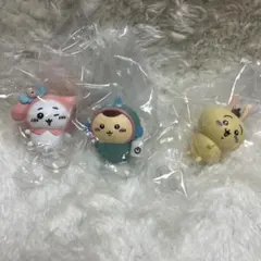 ちいかわ　サンリオキャラクターズ　なりきりフィギュア　3種セット