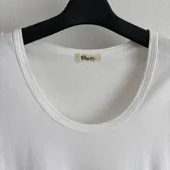 ホワイト 半袖 Tシャツ ラウンドネックのサムネイル