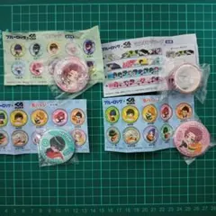 くら寿司　ブルーロック缶バッジ3個＋マスキングテープ