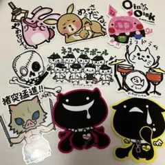 B-SIDE label ステッカー9枚