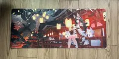 ホロライブ 大神 ミオ ワイド ラバーマット デスクマット 新品未開封