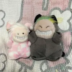 昭和レトロ　ヴィンテージ　セキグチ　こあくまピヤン＆ねこのチャックル　中古品 昭和レトロ ヴィンテージ セキグチ こあくまピヤン＆ねこの