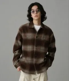 ナノ・ユニバース　メルトンジャケット