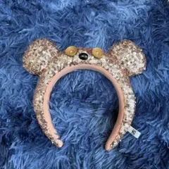 【美品】ティム ピンク スパンコール カチューシャ ミニオン USJ