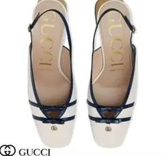 GUCCI リボン　パンプス