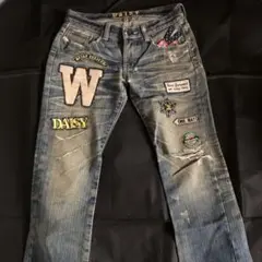 ステューシーMサイズSTUSSYジーンズGパンjeansデニムdenimキッズ 