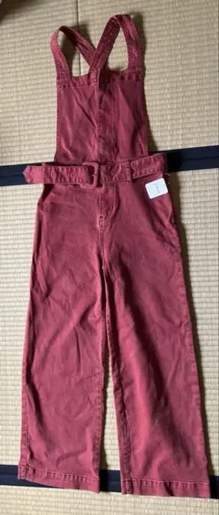 Free people レッド サロペット サイズ0のサムネイル