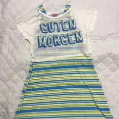 Navy 140 ワンピース ノースリーブ シアー 夏服 女の子 平成ギャルのサムネイル