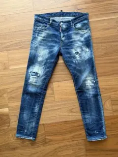 DSQUARED2 デニムパンツ ダメージ加工 S71LA0738 - メルカリ