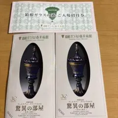 箱根ガラスの森美術館 入館招待券 1枚のサムネイル