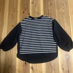 ITEMS URBAN RESEARCH ボーダー切り替えカットソー