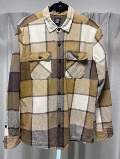 VOLCOM クラシックフィット チェックネルシャツ