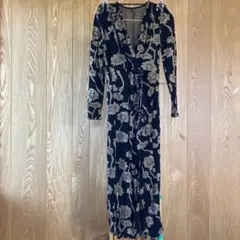 SHEIN 花柄ラップドレス Mサイズ