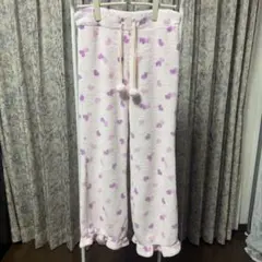 Triumph トリンプ ルームウェア ズボン M ピンク 部屋着 もこもこ